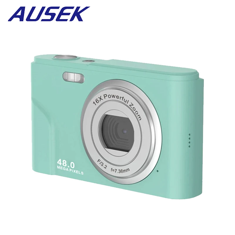 

AUSEK 48M 2.4-inch Display AF Autofocus 16x Digital Zoom 8 Megapixel Macro Camera JM-T5