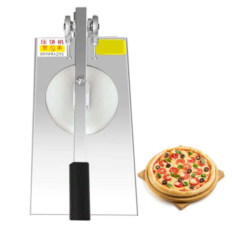 

Pizza Squeezing Machine Commercial Stainless Steel Hand Grab Pie Big Bun Meat Jia Mo Rice Household Small Cake Press Maker