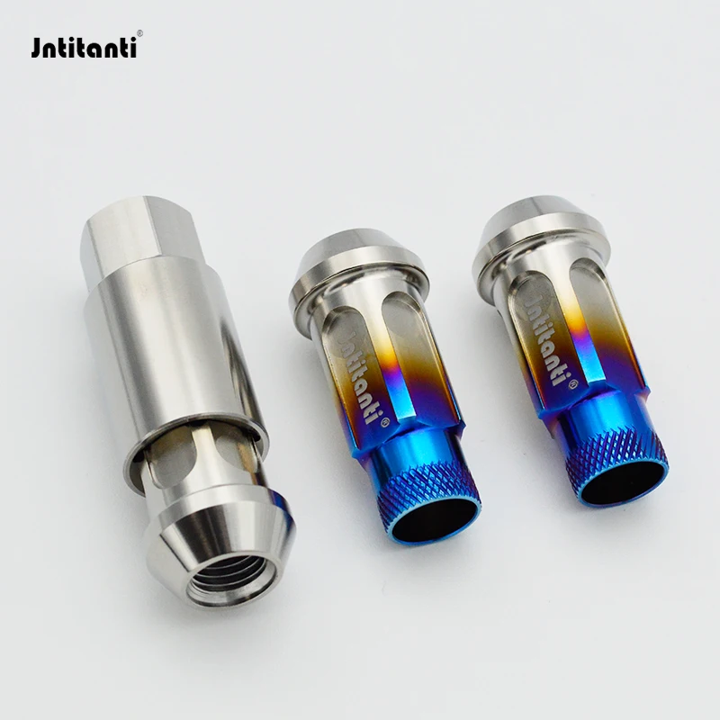 

Jntitanti Gr.5 титановые противоугонные конусные сиденья накатные колесные гайки с 1keym12*1,5/1,25*48 для Toyoto,Mazda,Honda,Acura,Scion,Lexus