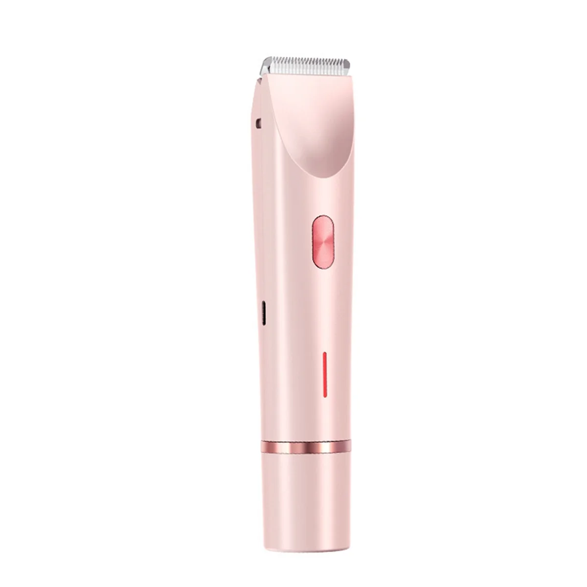 Bikini Trimmer for Women Electric Shaver 2-In-1 Body and Facial Hair Removal Double Head Pubic Face Underarm Legs