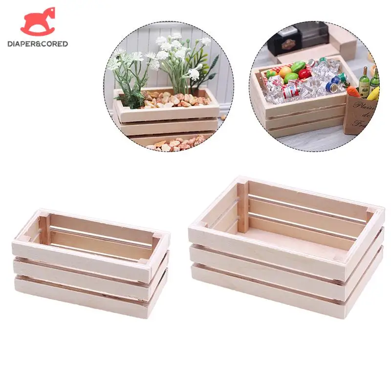 

1:6 1:12 миниатюрная корзина для хранения кукольного домика корзина для хранения еды и напитков женская модель Декор игрушка кукольный домик аксессуары