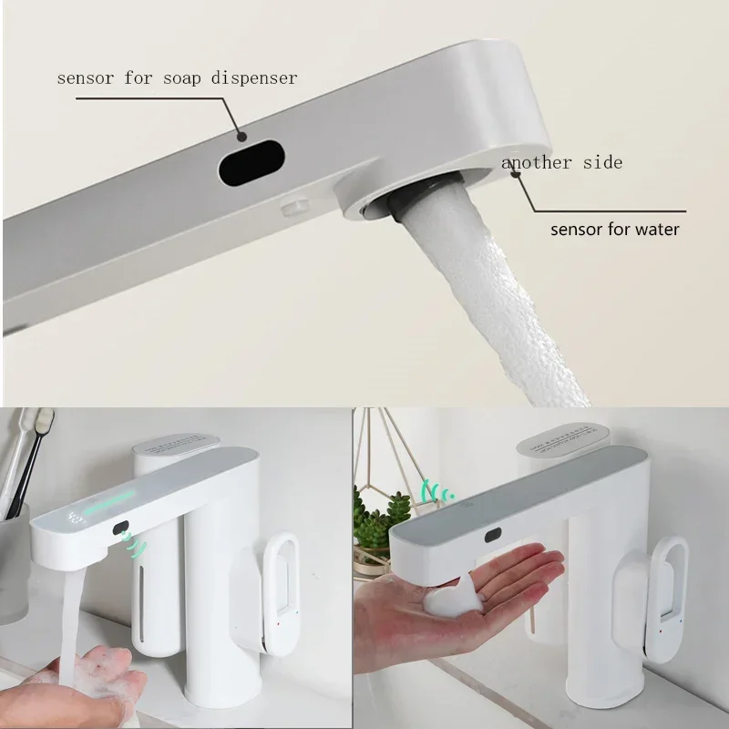 Meiyani 2 в 1 роскошный сенсорный дозатор мыла сенсорная раковина унитаз индуктивный