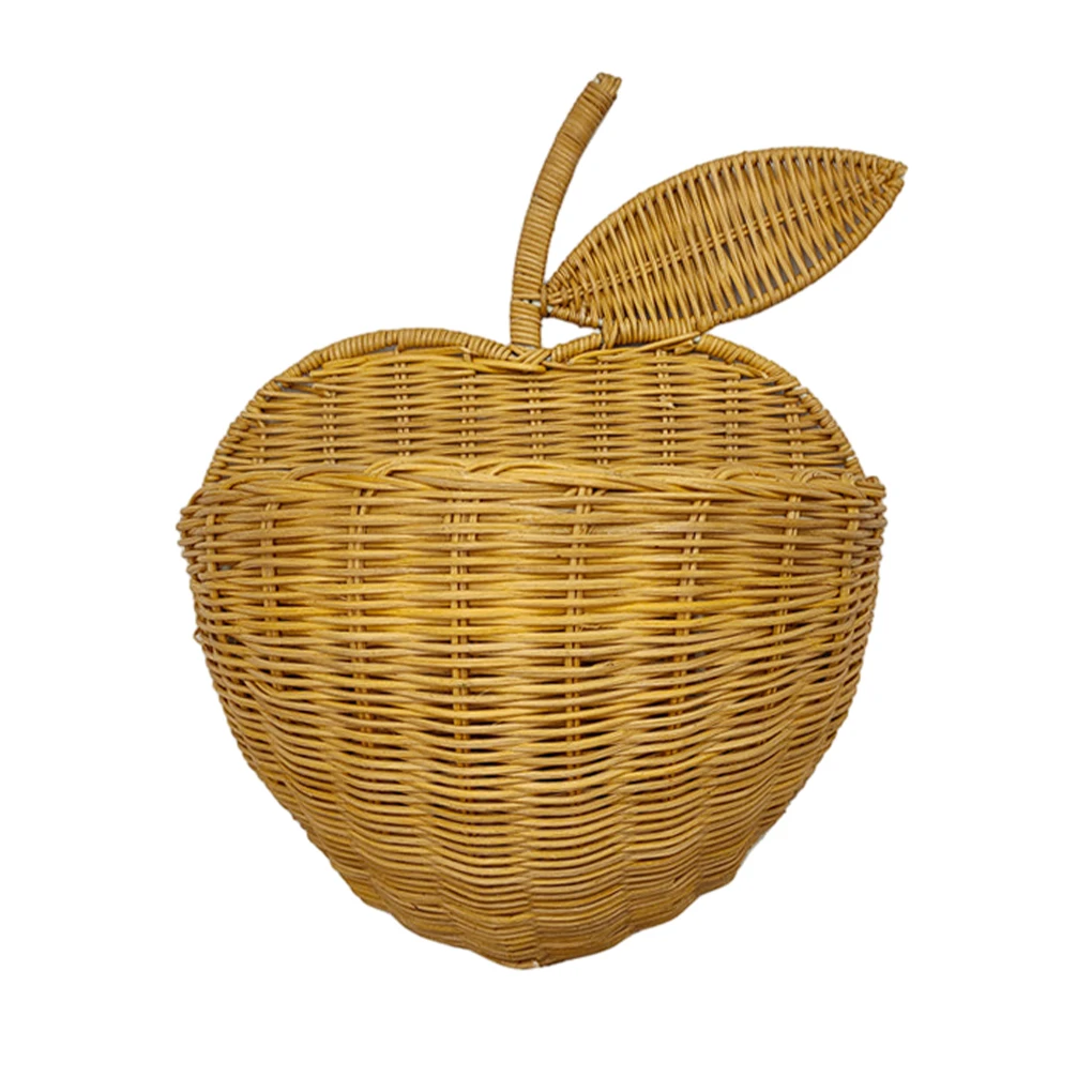 

Lightweight Rattan Basket - Durable And Convenient Storage Organizer Wide Rubber Clothes Organizer Storage Basket