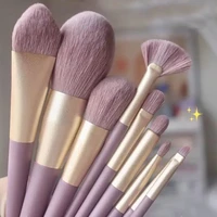 hot sale new arrival purple makeup brush set makeup brush set logo pink makeup brush set