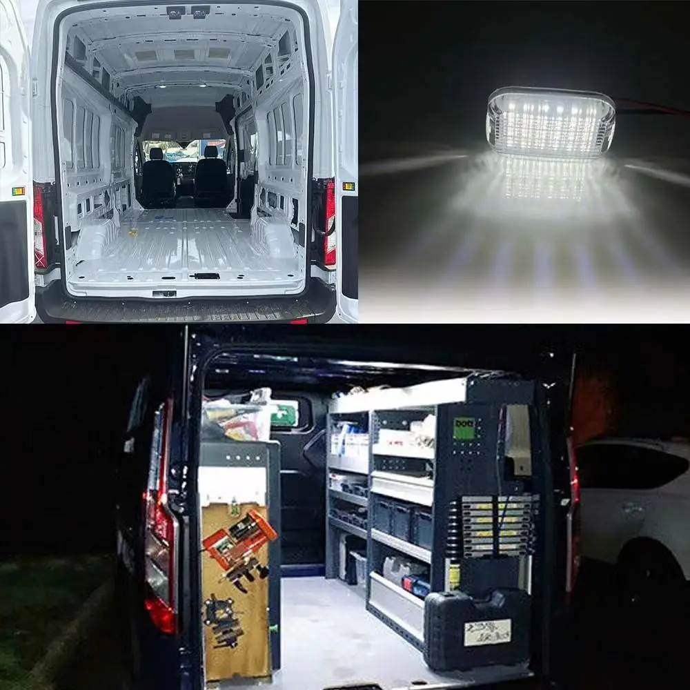 Фото Ford Transit Connect 2016 Ford грузовой транзитный фургон 2023 Transit 350 HD светодиодный интерьер грузовой купол светильник Transit MK6 MK7 MK8 курьер №2