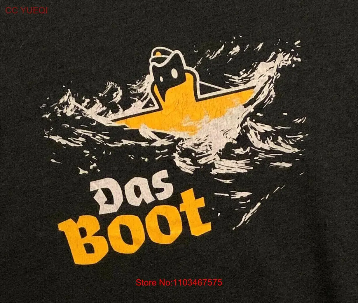 Футболка 2XL &quotDas Boot&quot (лодка) Классическая пленочная футболка