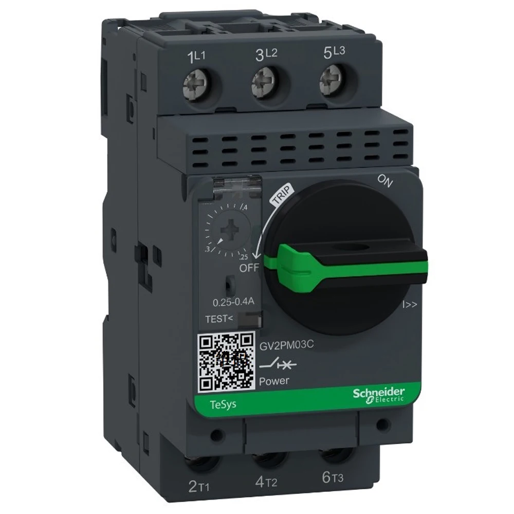 100% новый оригинальный Schneider GV2-PM03C защита автоматического выключателя магнитного