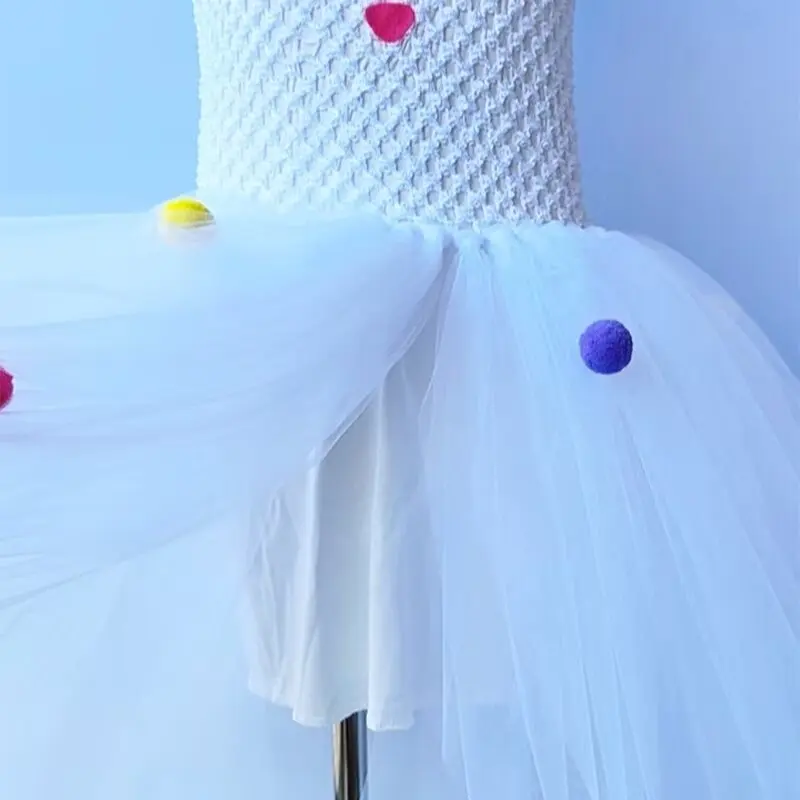 Платье-пачка с пасхальным кроликом для маленьких девочек костюмы косплея