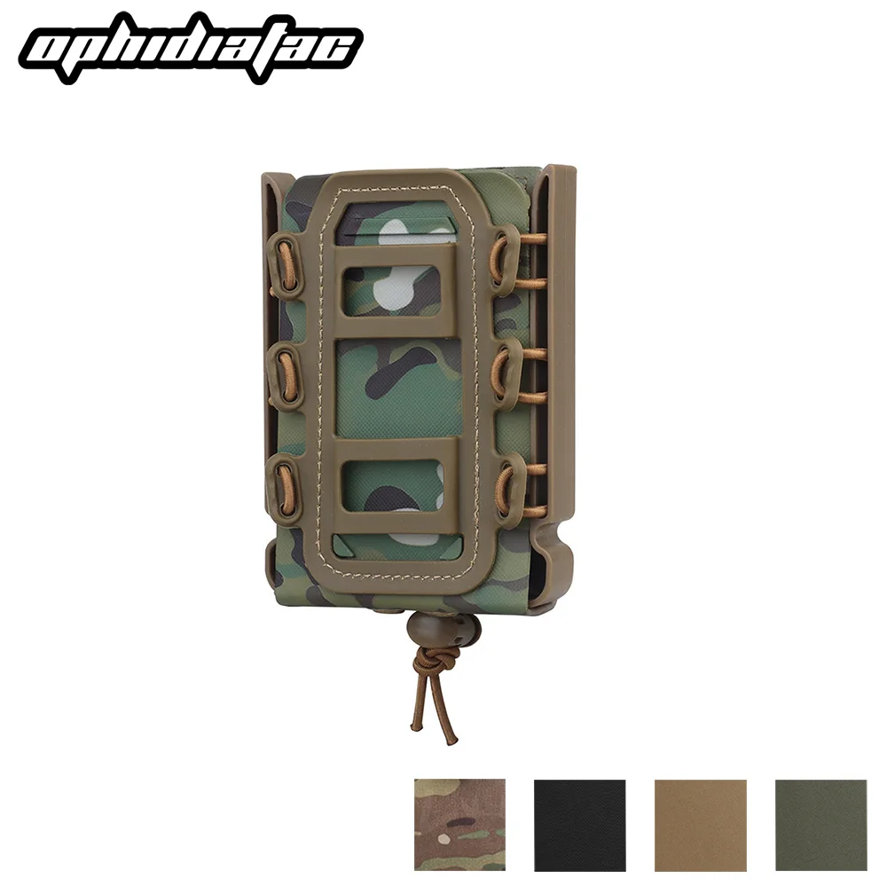 OPHIDIAN Fast Mag TPR Гибкий подсумок для журналов Molle Ar15 M4 5 56/7 62 держатель с пистолетом