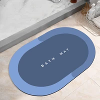 diatom mud has good water absorption foot mat feet bathroom accessories sets set for bathroom anti slip mat bath washable carpet