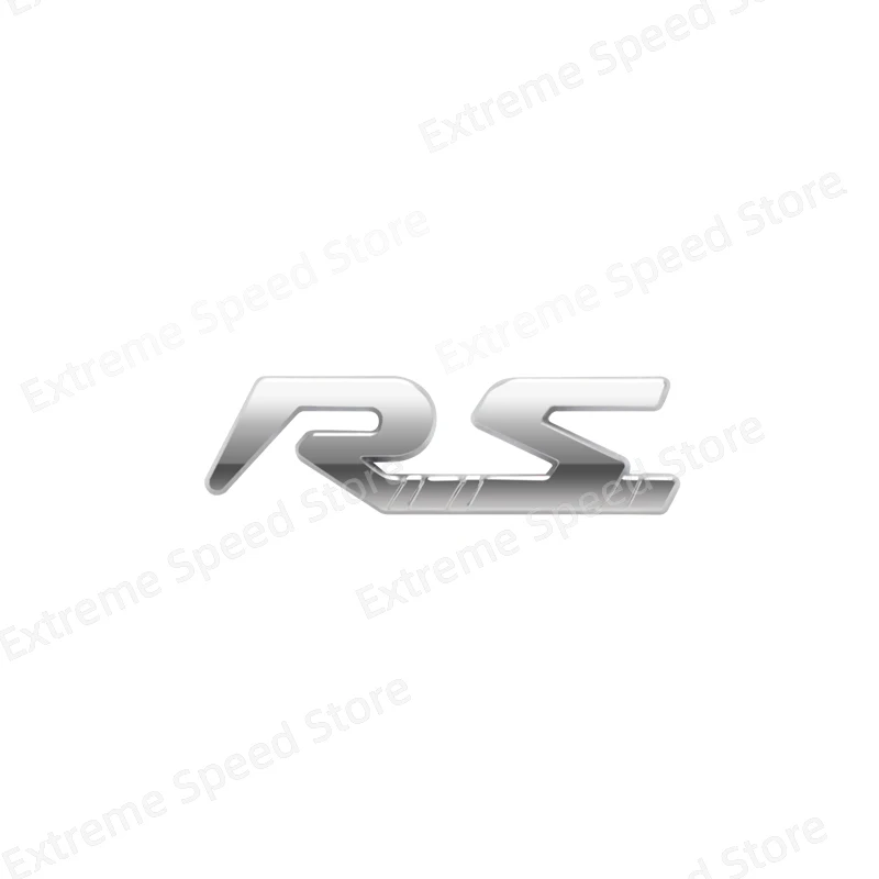 

Авто металлическая спортивная эмблема RS GT, декор для Kadjar Koleka Kangoo Megane Twingo, 3D автомобильный руль, центральная консоль, внутренняя наклейка