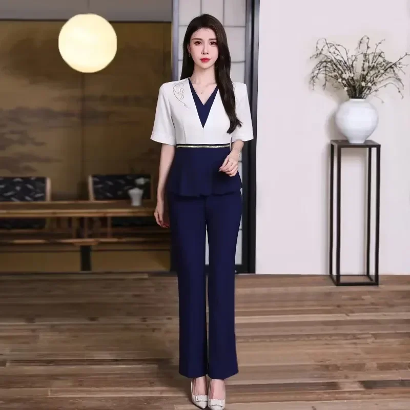 Эстетические аксессуары для салона красоты Женская рабочая одежда массажа