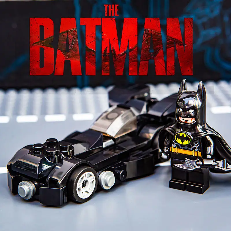 

6 видов гоночный автомобиль, скоростной чемпион, Бэтмобиль, автомобиль, строительные блоки Moc, кирпичный автомобиль, обучающие игрушки для д...