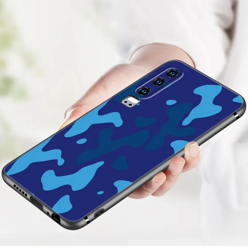 Камуфляжный армейский чехол в стиле милитари для Huawei P50 P40 P30 P20 Pro P10 P9 P8 Lite 2017 P Smart Z S