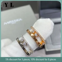 high quality fashion brand 925 sterling silver diamond ring trend personalized simple goddess ring