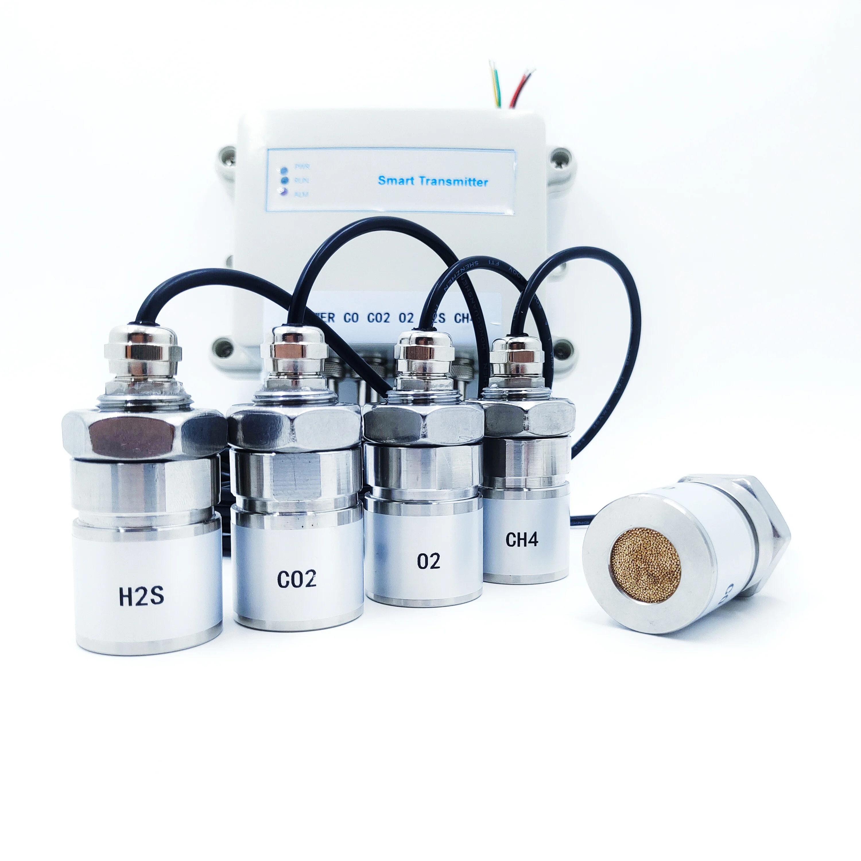 Фото Беспроводной IoT-детектор CE LORA LORAWAN GPRS 4G WIFI RAS485, настенный, из нержавеющей стали, для мониторинга NH3 №1