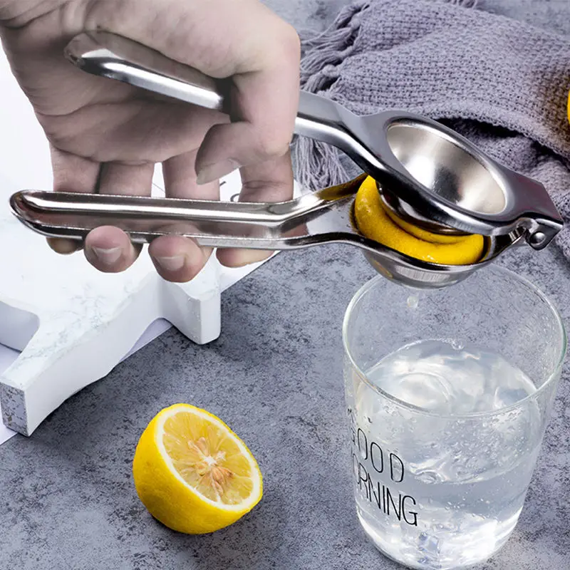 

Stainless Steel Lemon Fruits Squeezer Manual Orange Juicer Press Machine Hand Citrus Squeezer Pressing Mini Lemon Maker Squeezer