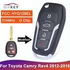 Пульт дистанционного управления для Toyota Camry RAV4 314 2012 2015 2013 FCC: HYQ12BEL с G-чипом