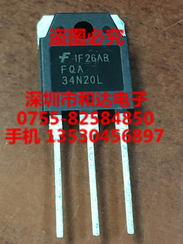 

5PCS-10PCS FQA34N20L MOS TO-3P 200V 34A ON STOCK NEW AND ORIGINAL