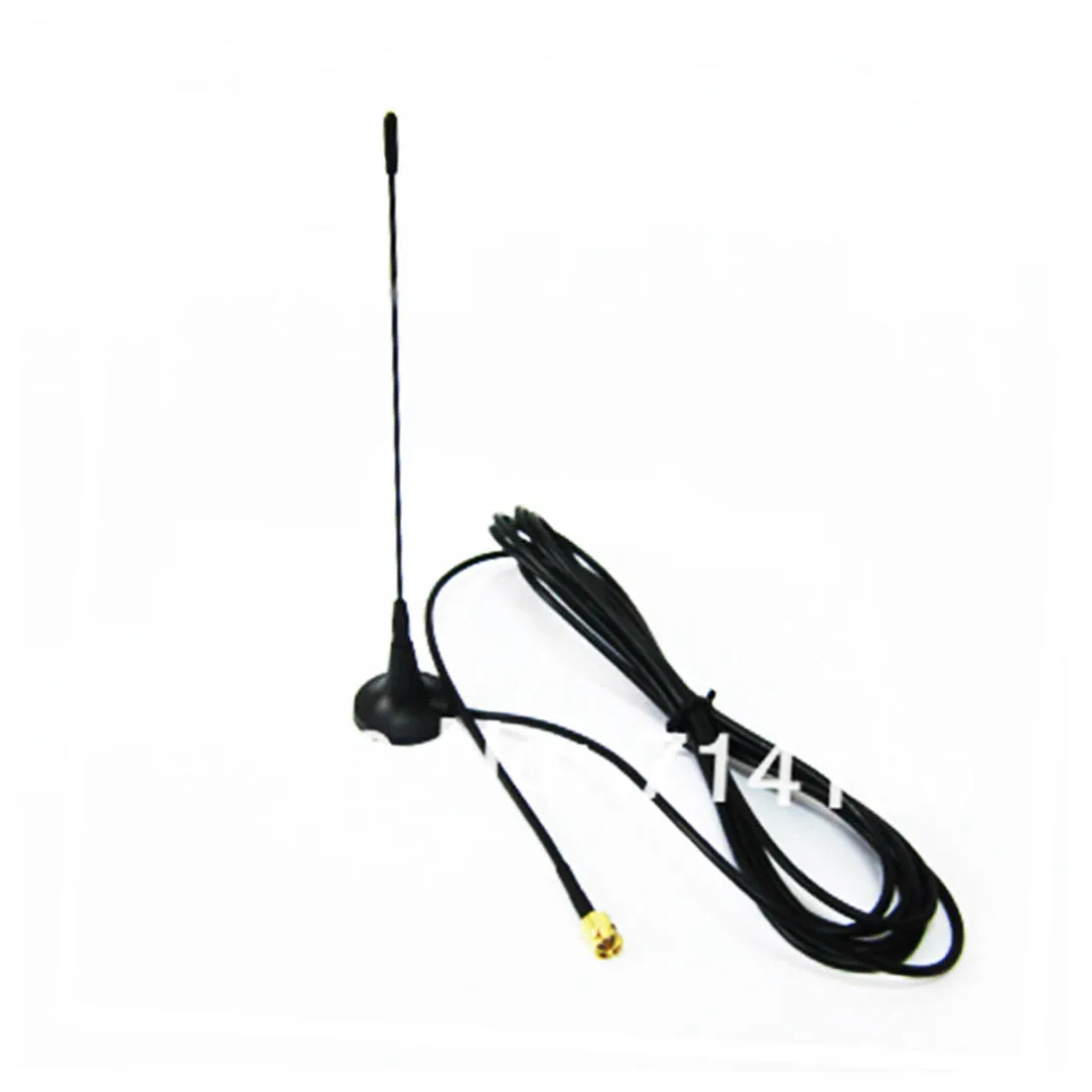 

433Mhz Antenna 2.5dBi With SMA Male Connector Omni Aerial Magnatic Base Size 170mm Long RG174 Cable 3m