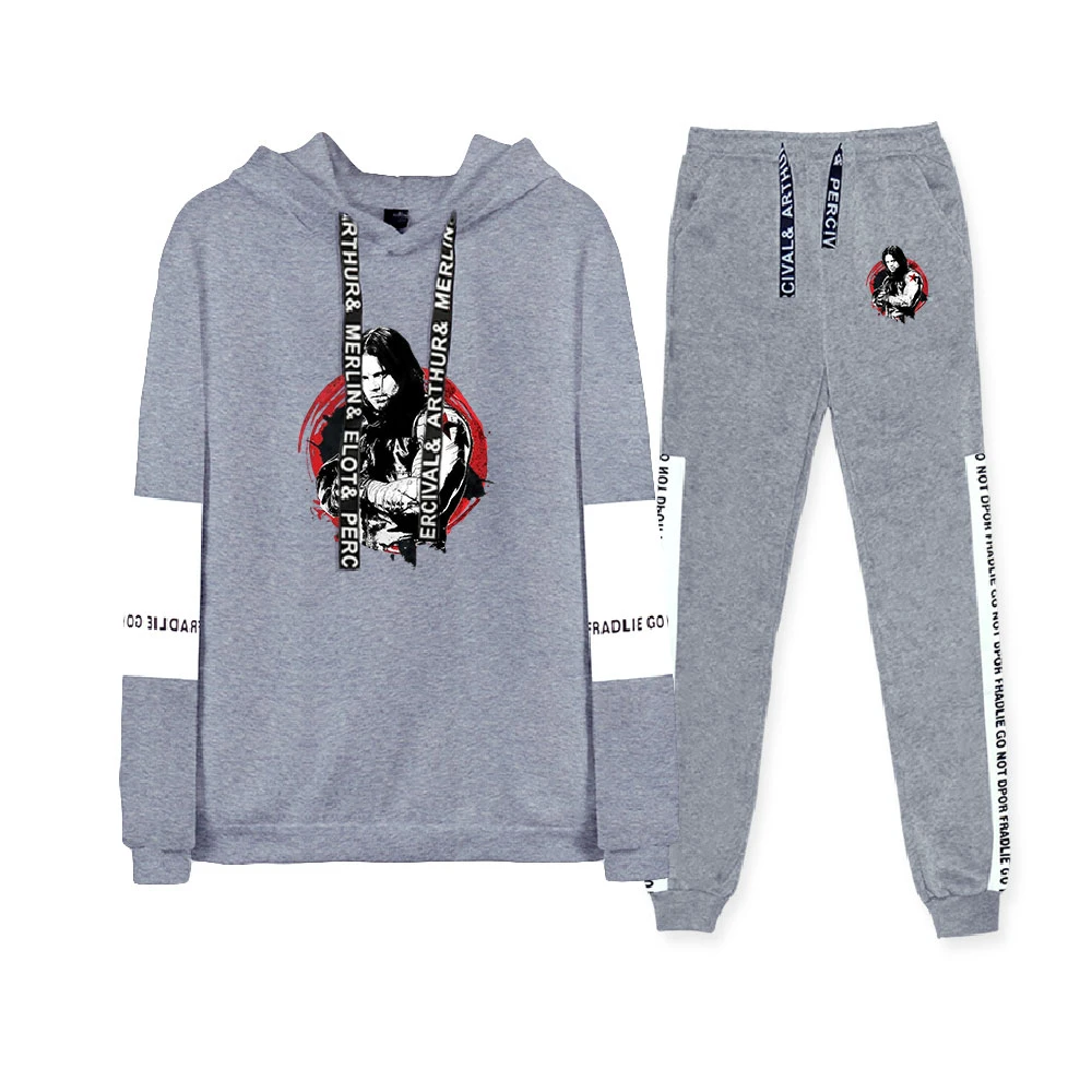 Себастьян Стэн толстовки комплект из двух частей женские/мужские с длинным