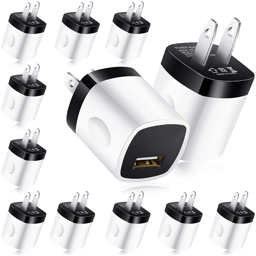 

1000pcs 5V 1A US AC usb power adapter Home Wall Charger plug For iphone X 8 7 6 5 5s for samsung s6 s7 s8 smart phone chargers