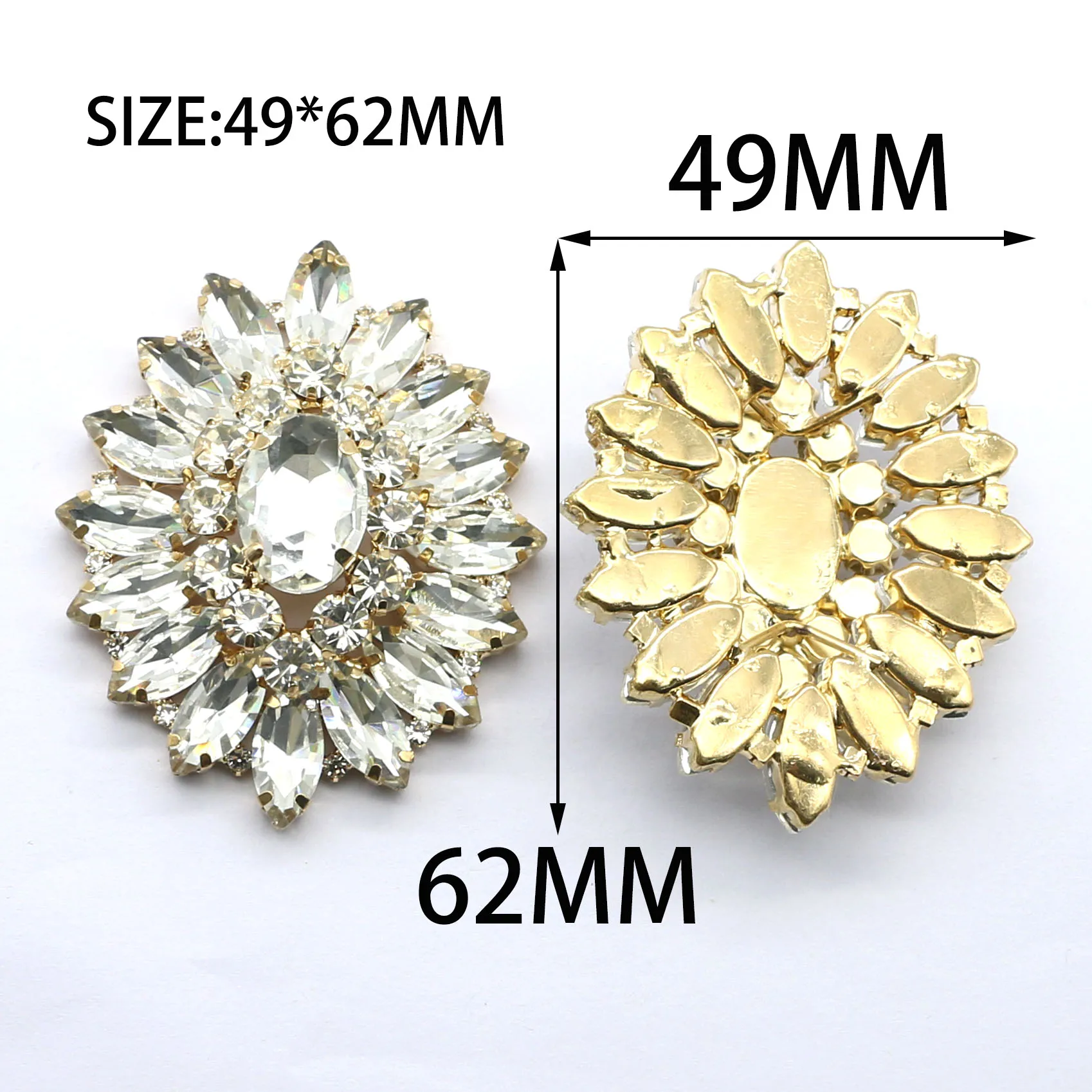 Латунная цепочка на талию Эротическая цепь с кристаллами сгоревшего цвета