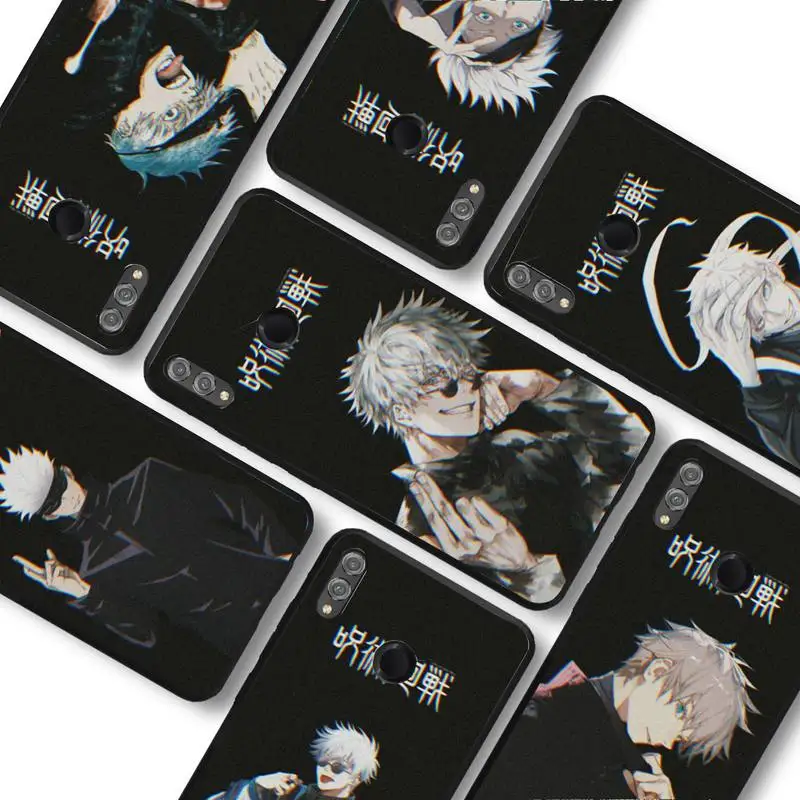 

Jujutsu Kaisen Gojo Satoru Phone Case For Huawei honor 10Lite 10i 20 8x 10 for Honor 9lite 9xpro Back Coque