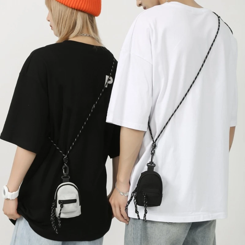 Сумка кросс-боди на плечо с карабином для мужчин и женщин маленький дорожный