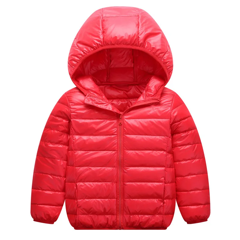 2022 Children White Duck Down Boys Jackets Kids Coat For Girl Fall Winter New Candy Color Warm Clothes 1-16 Yrs Teen Light Coat images - 6