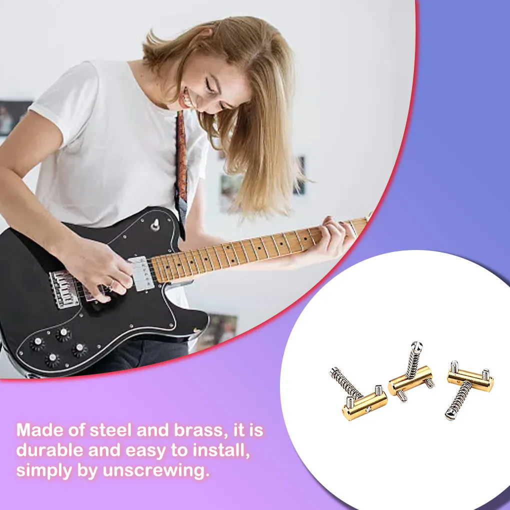 

3 шт. седла TL40 стальные мосты с фиксацией, памятные седла, электрические винты, запасные части, аксессуары для инструментов