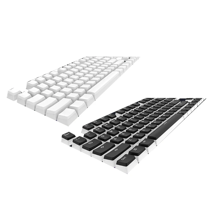 

2022 New 108keys / Set PBT Keycaps Backlit Pudding Keycap OEM Profile for cherry Mx Mechanical Keyboard with Translucent Layer