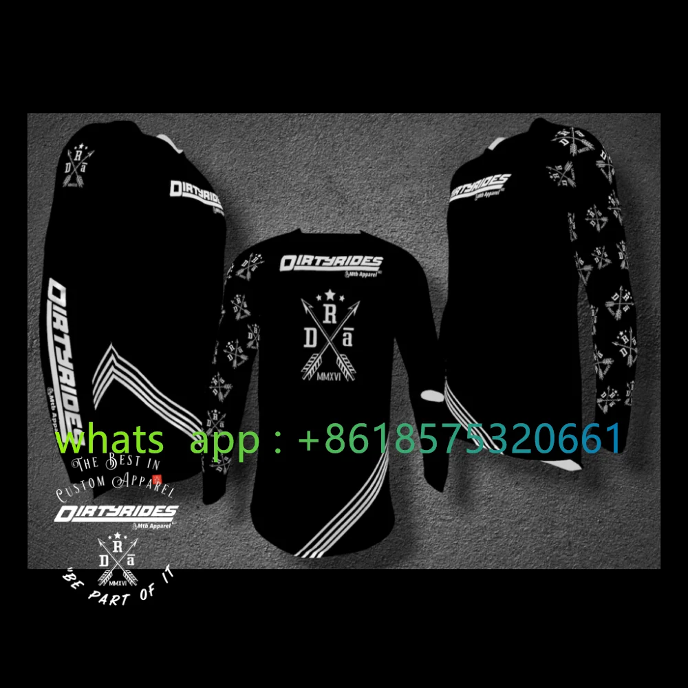 Новинка Гоночный комплект Dirtyrides футболка с длинным рукавом для горного