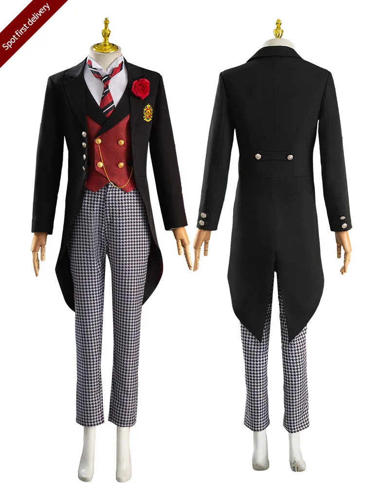 Костюм черного Батлера для косплея Эдгара Себастьяна Германа