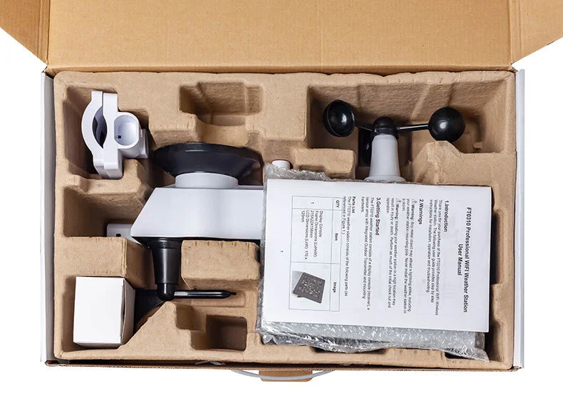 Комнатный и уличный датчик прогноза погоды ультрафиолетовая проекция 0-200000 Люкс