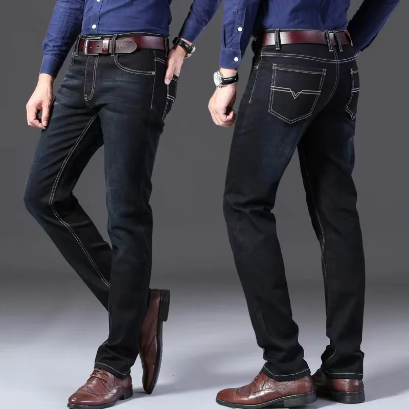 Мужские классические брюки Новое поступление деловые повседневные