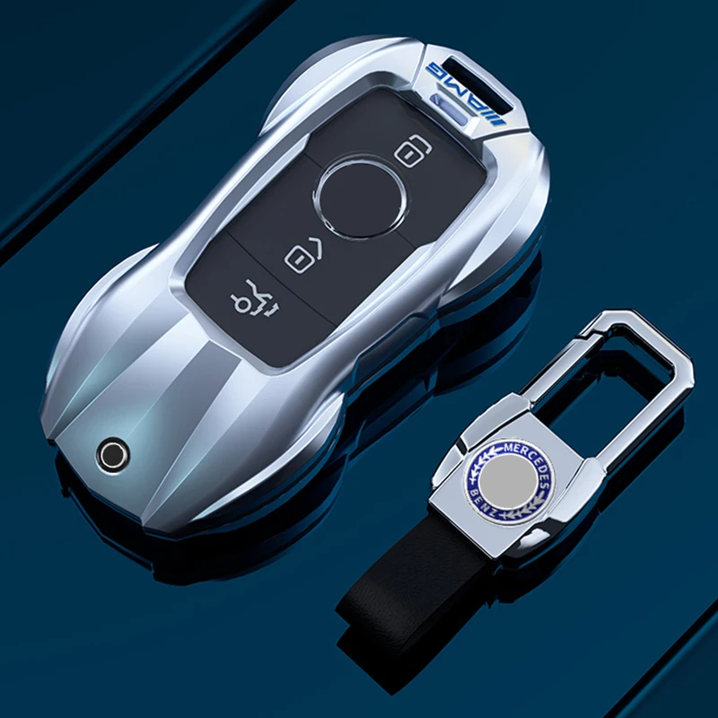 

Case Car Cover New Key Shell Class Zinc Alloy Mercedes For Benz