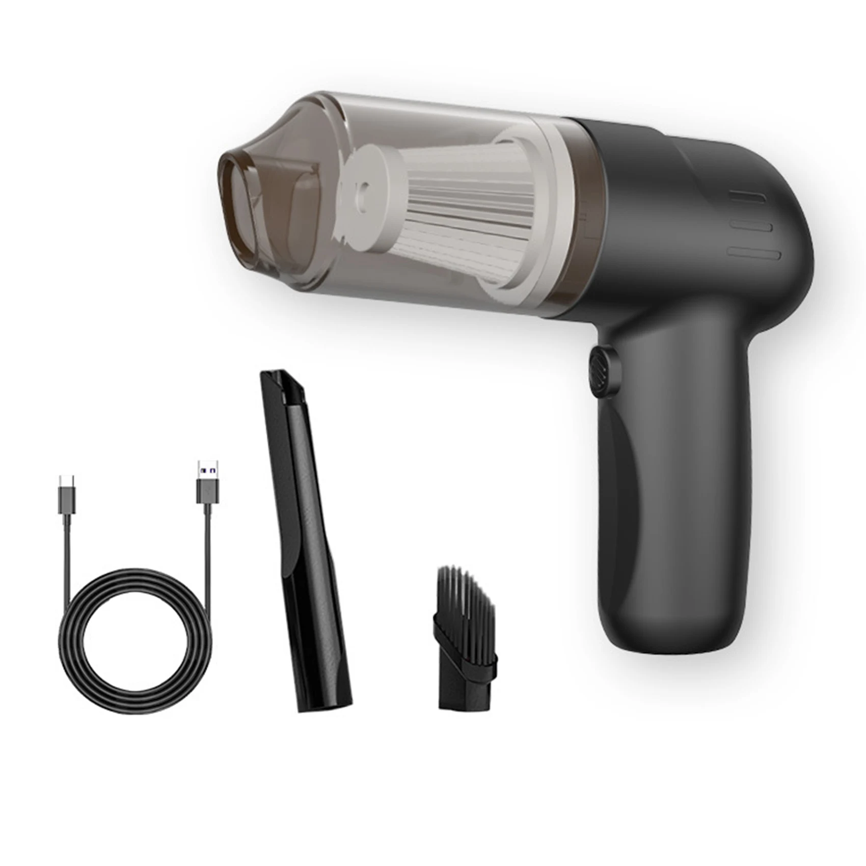 

Wireless Car Vacuum Cleaner Cordless Handheld Auto Vacuum Home & Car Dual Use Mini Vacuum Cleaner with Built-in Battrery