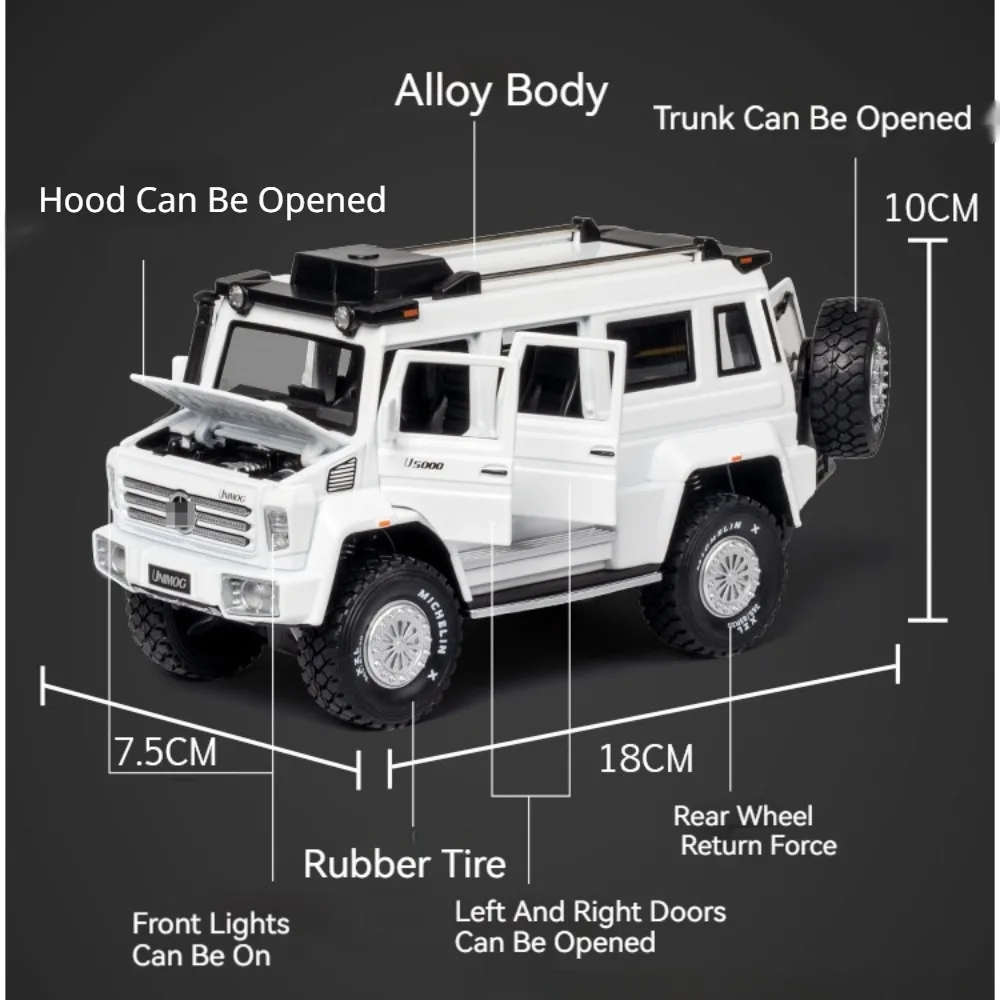 Unimok U5000 Литая Под Давлением Модель Автомобиля В Масштабе 1/28 Цинковый
