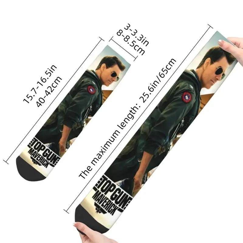 Горячая пленка Maverick Топ пистолет платье носки для мужчин женщин теплые забавные