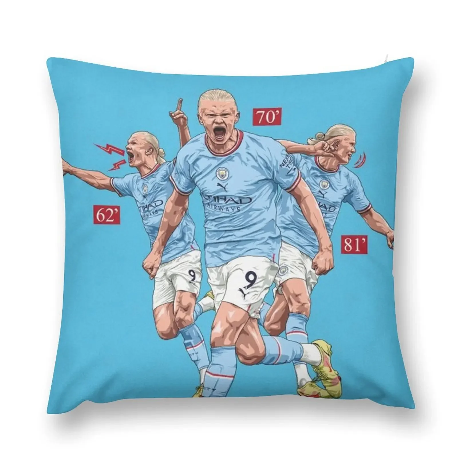 Декоративная подушка Erling Haaland рождественские украшения чехол для подушки 2025 года