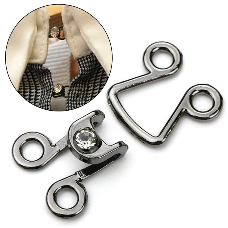 

1pc Metal Coat Buckles Stealth Hook Buttons Invisible Dark Buckle DIY Clothing Accessories Supplies