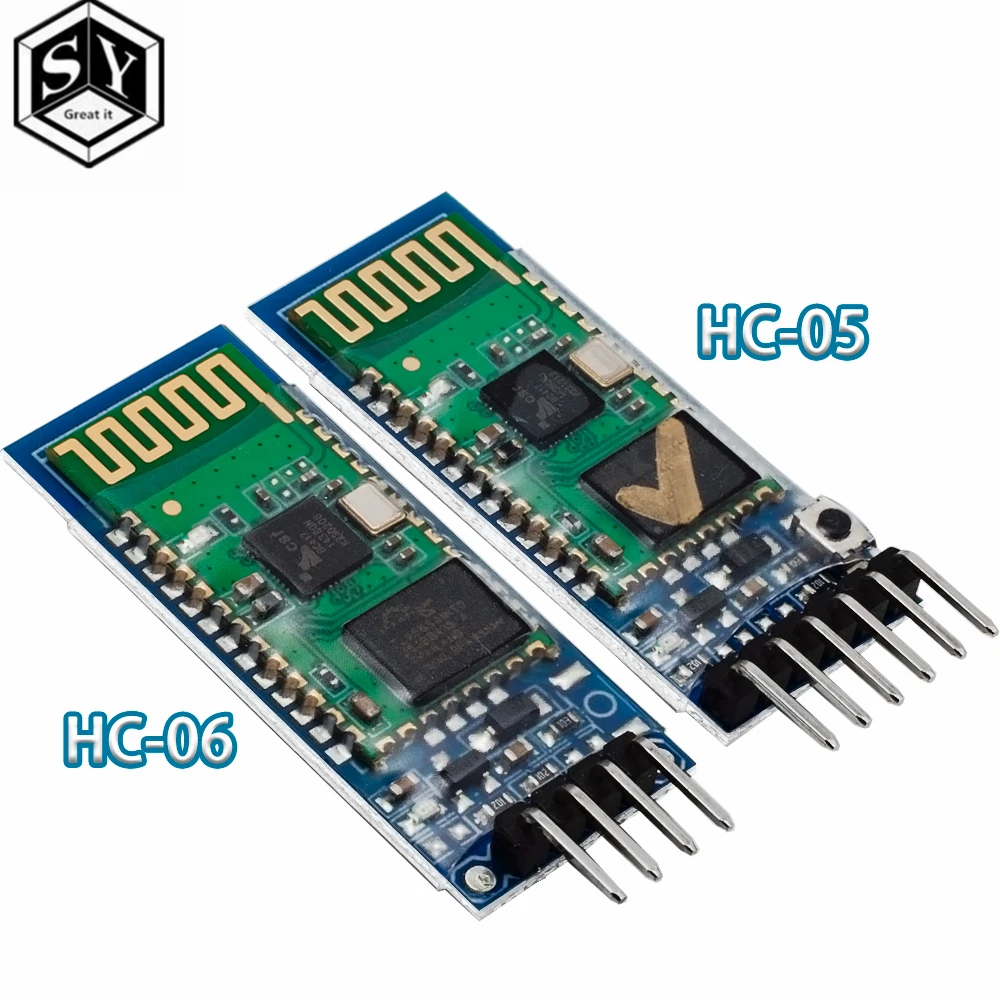 HC-05 HC-06 Радиочастотный беспроводной Bluetooth-трансивер ведомый модуль HC05/HC06