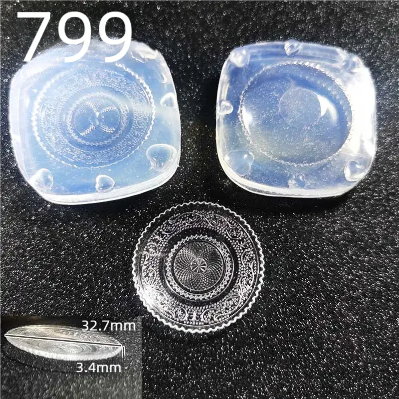 samodzielna rękodzieło Mini rzeźbiona płyta forma z żywicy epoksydowej jedzenie zagraj w miniaturową do szczypania formy UV