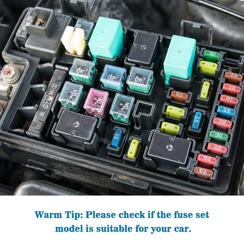 30 шт. автомобильный высокий и низкопрофильный комплект Fuze в форме коробки 20A 30A 40A