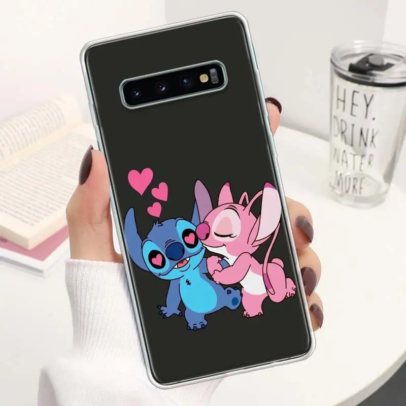 Мультяшный милый чехол S-Stitch для телефона Samsung Galaxy Note 20 Ultra 10 Plus 9 8 M12 M21 M30S M31 M32 M51 M52 J4