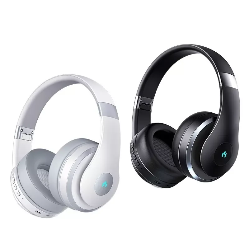 

MC BH618 Bluetooth 5.1 Headphone Wireless Headset Over the Ear Foldable Earphone Stereo with 60 Hours of Listening Time