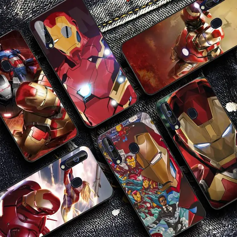 

Marvel Iron Man Phone Case for Samsung A51 01 50 71 21S 70 31 40 30 10 20 S E 11 91 A7 A8 2018