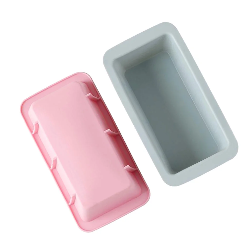 

Baking Cake Pan Mold Silicone Bread Rectangular Toast Mould Mousse Tools Pans Loaf Dessert Accessories Shaping Shapes Chocolate