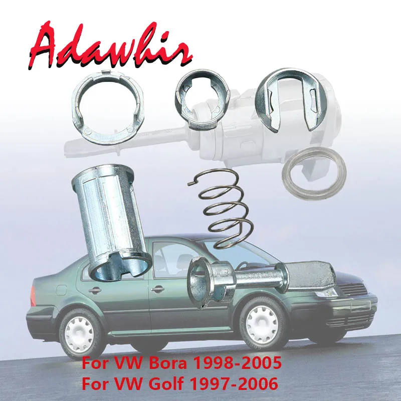 

Передний левый и правый цилиндр замка для VW Golf 4 /Bora 1U0837167EC W904-ST-7T цилиндр замка с ключом